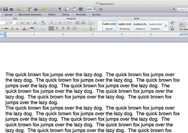 insert line below text in word for mac 2011